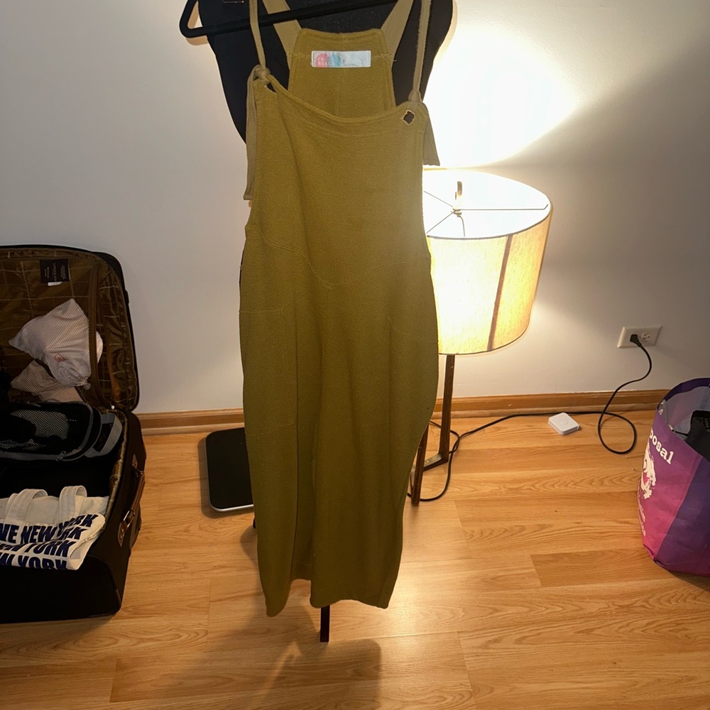 FP Movement by Free People Mustard Jumpsuit